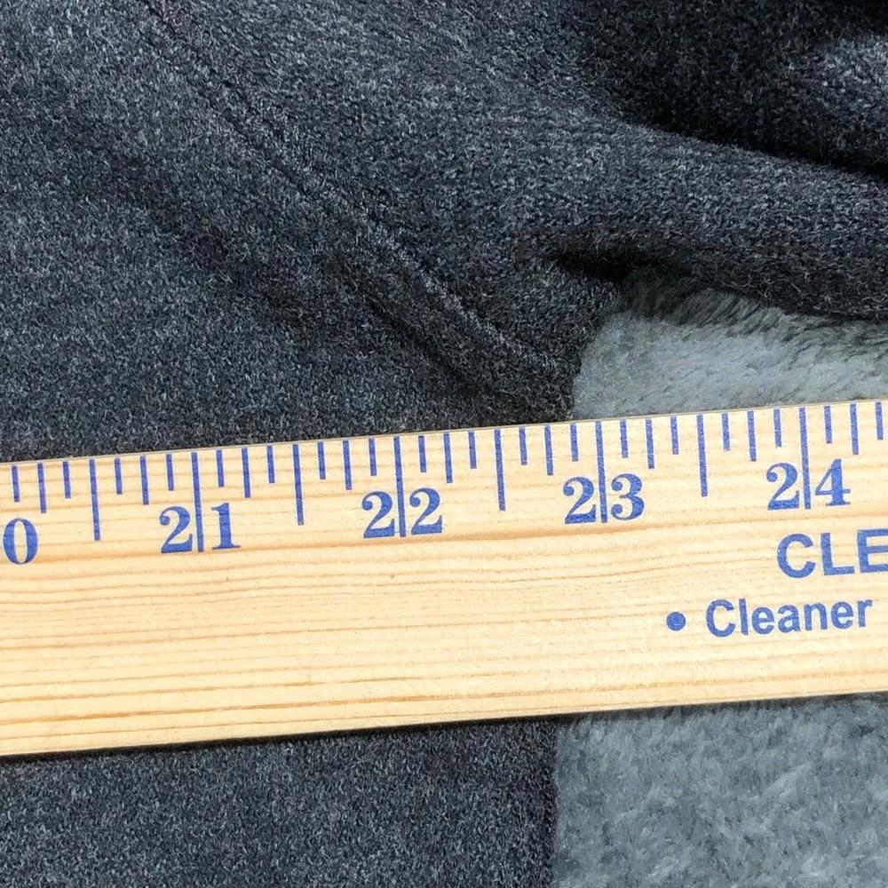 Banana Republic Mens Charcoal‎ Gray Marl Crew Neck Raglan Sweatshirt Size M F22